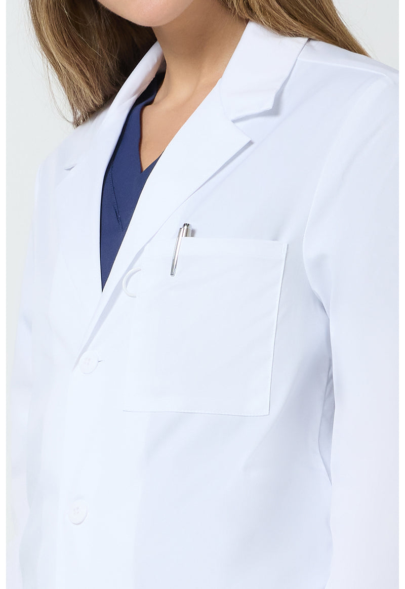 white - Tall 40" Unisex Lab Coat (View 3)