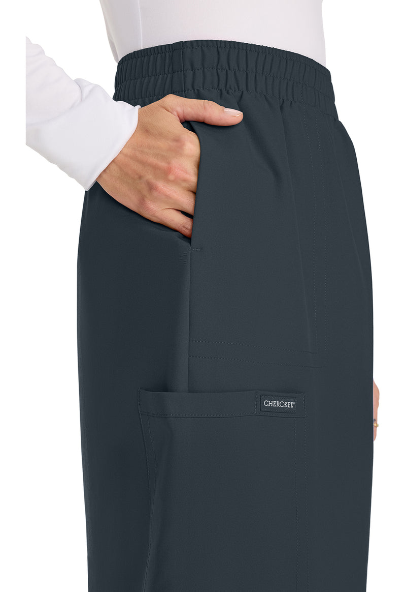 pewter - Women's Elastic Waist Skirt (View 2)