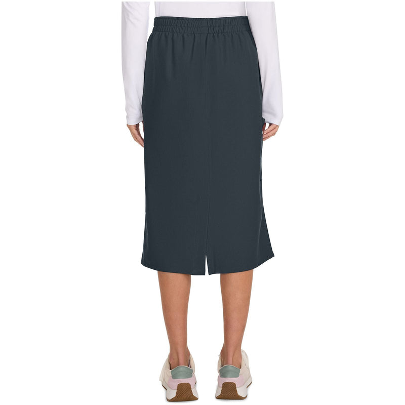 pewter - Women's Elastic Waist Skirt