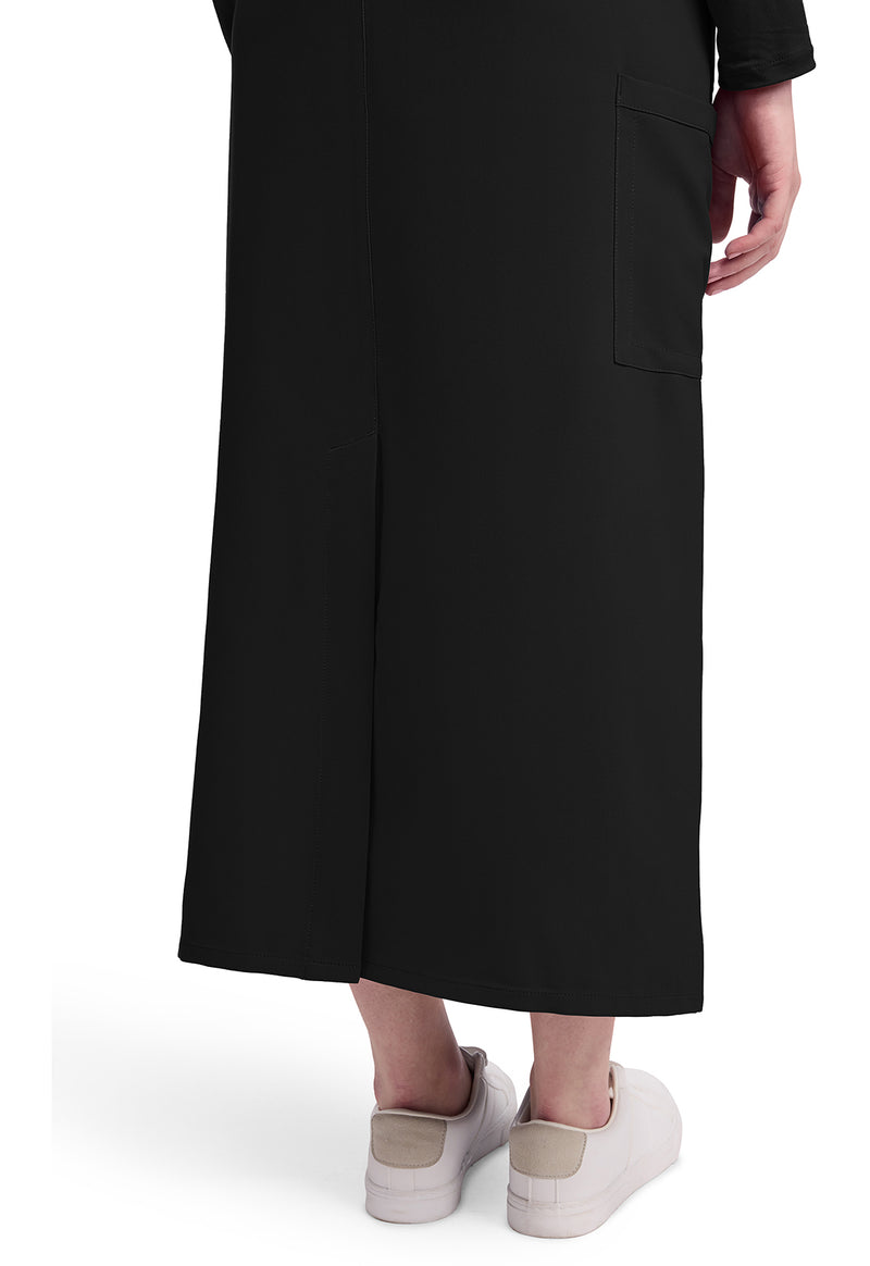 black - Women's 3-Pocket Elastic Waist Skirt (View 4)