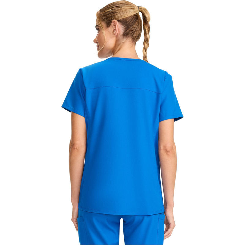 royal - Maternity Mock Wrap V-Neck Top