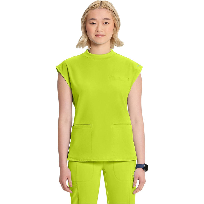 lime time - Mock Neck Top