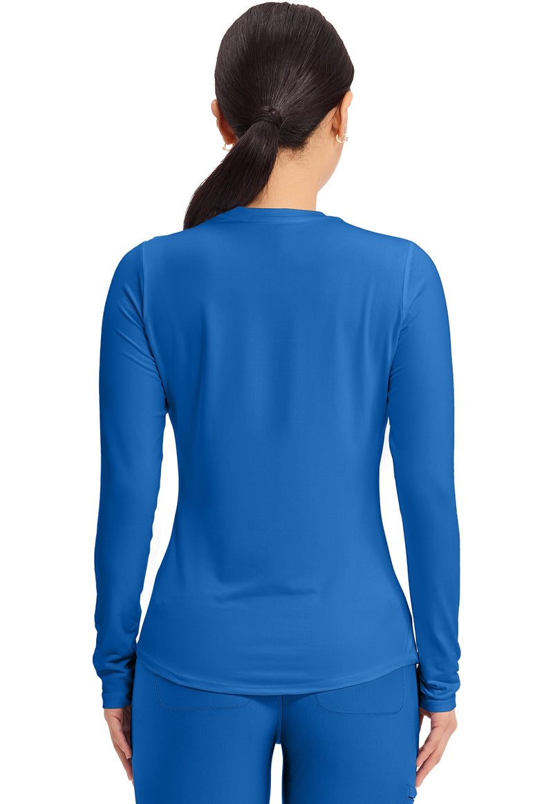 Royal - Long Sleeve Underscrub Knit Tee (Back)