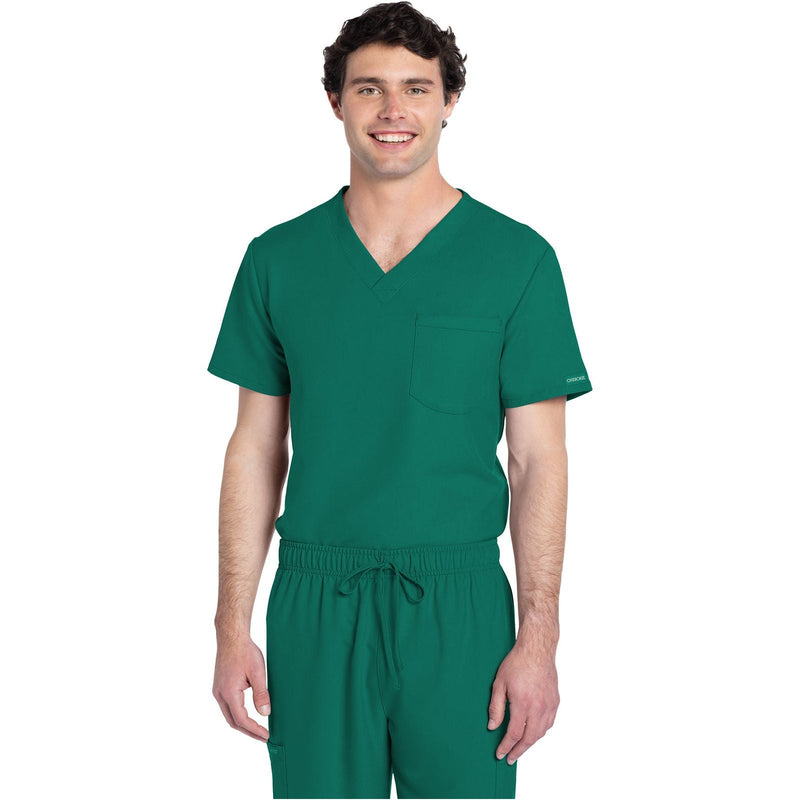hunter green - Unisex V-Neck Top