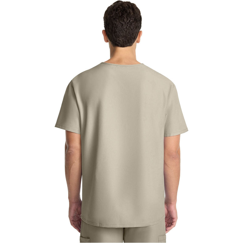khaki - Men's Tuck-in V-Neck Top
