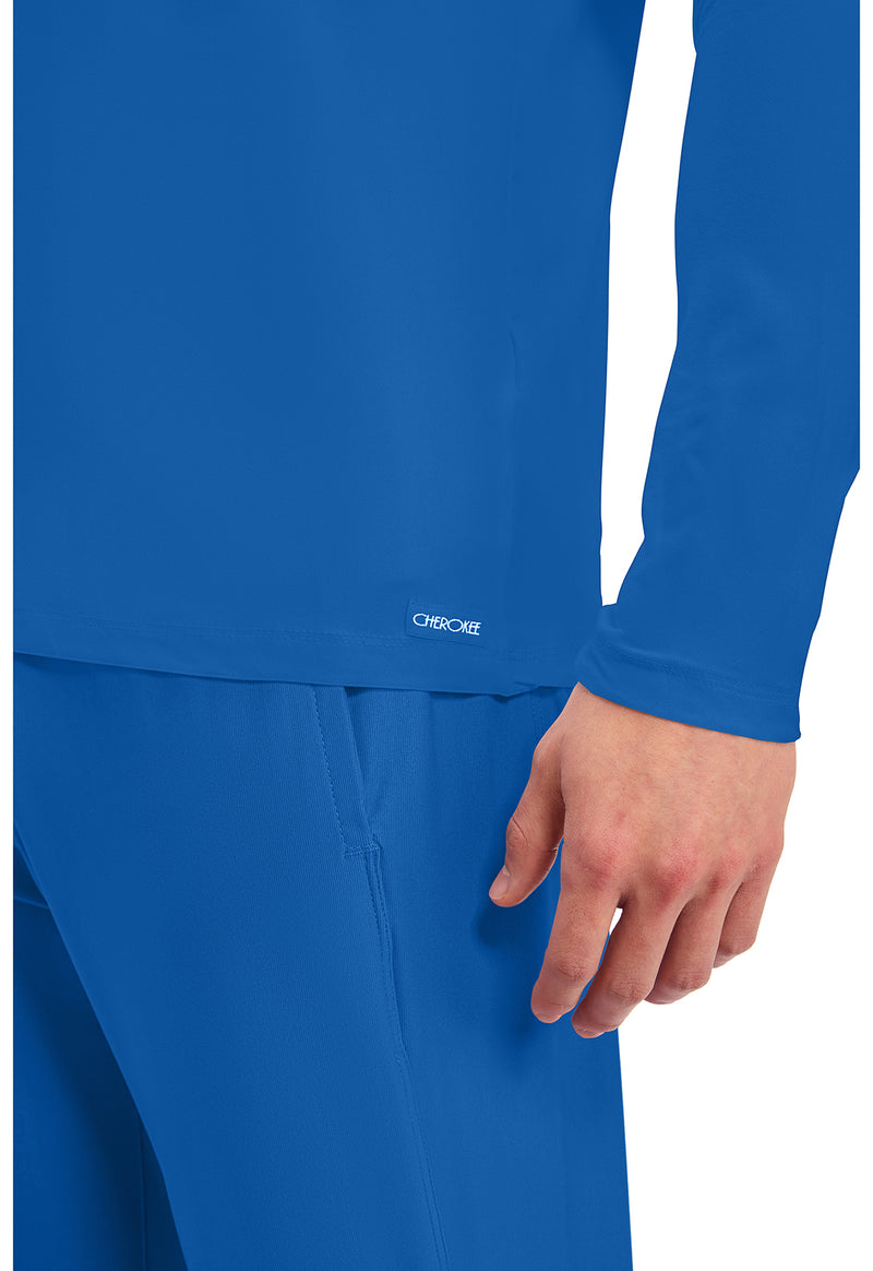 Royal - Men's Long Sleeve Underscrub Knit Tee (View 3)