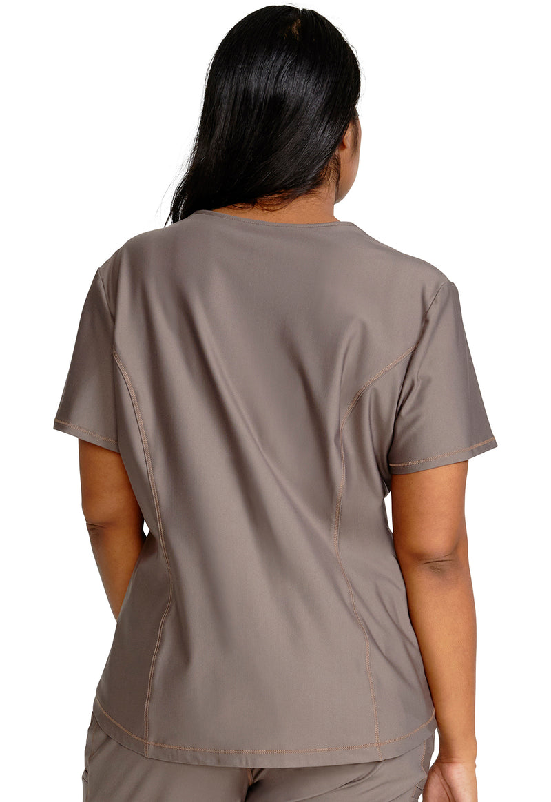 Iron - Tuckable V-Neck Top (Back)