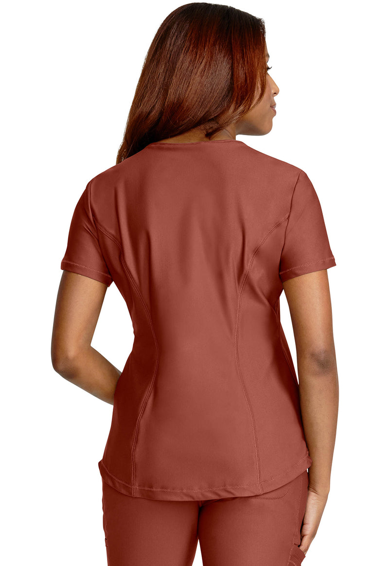 MASALA - Tuckable V-Neck Top (Back)