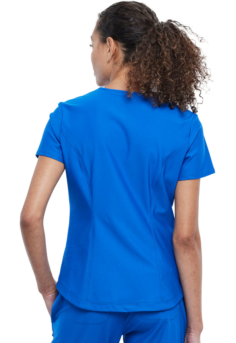 Royal - Tuckable V-Neck Top (Back)