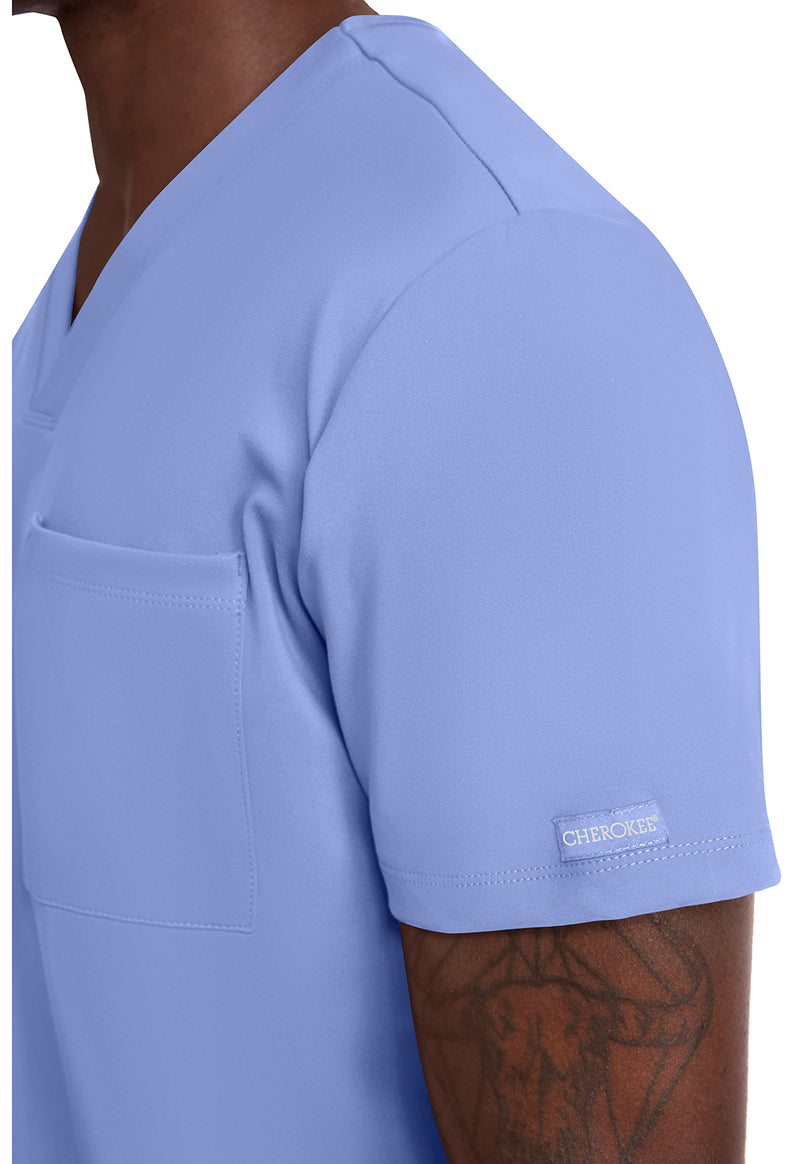 Ciel - Men's 1-Pocket Tuck-In Scrub Top (View 3)