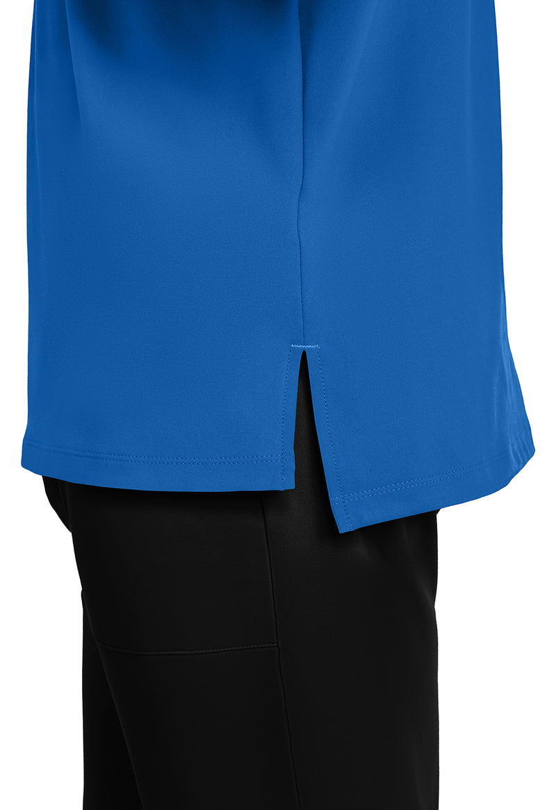 Royal - Men's 1-Pocket Tuck-In Scrub Top (View 4)