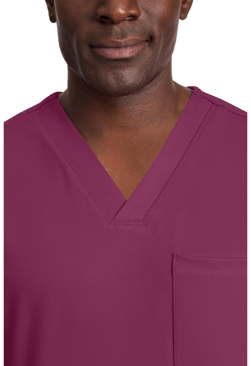 wine - Men's 1-Pocket Tuck-In Top (View 2)
