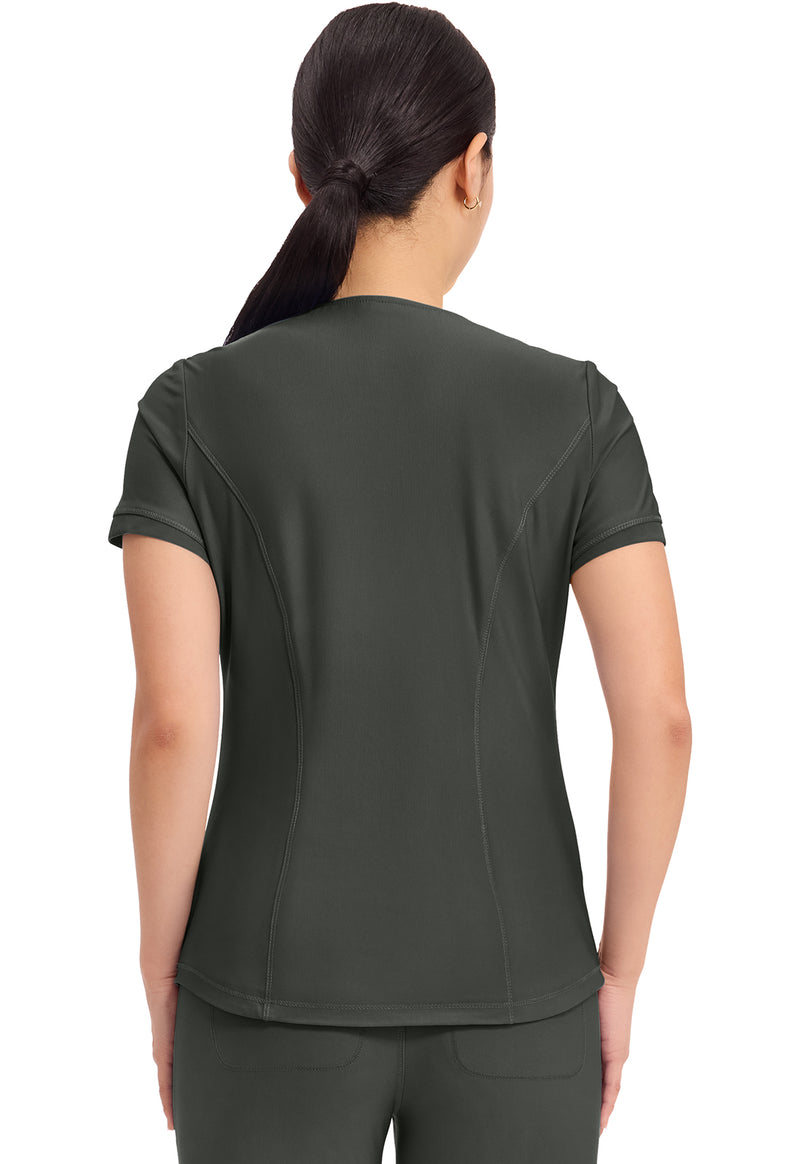 olive branch - V-Neck Top (Back)
