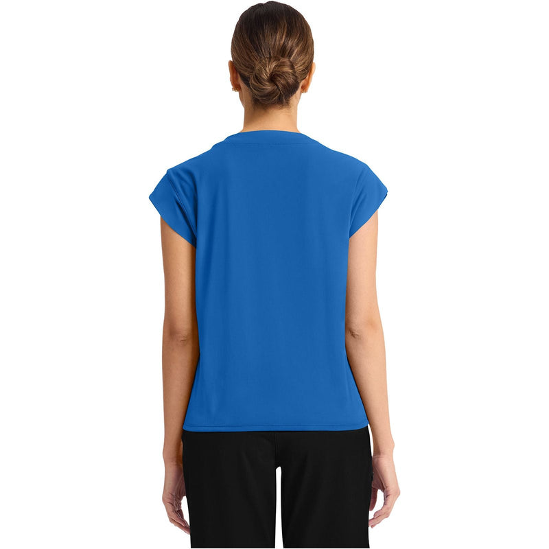 royal - Women's 1-Pocket Crew Neck Top