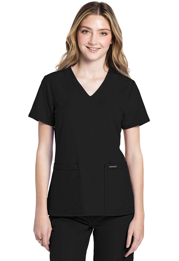 Women's V-Neck Scrub Top