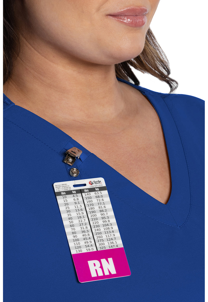 Royal - Women's V-Neck Scrub Top (View 2)