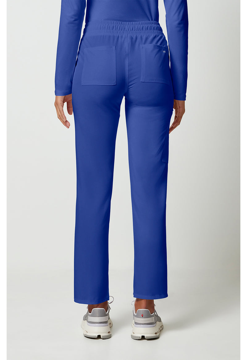 Galaxy Blue - Cherokee Allura Women Scrub Pants - Back View