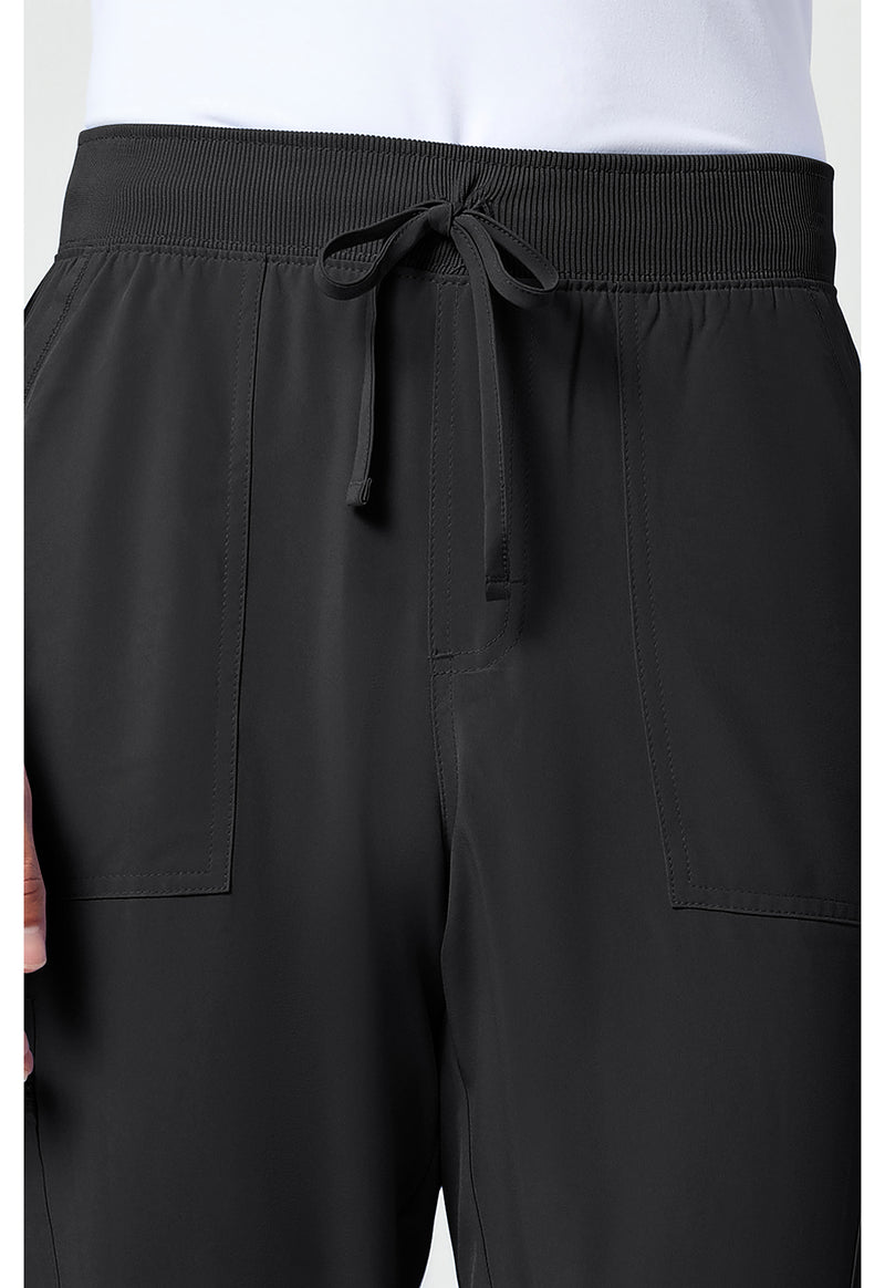 Black - Men's Mid Rise Jogger (View 2)
