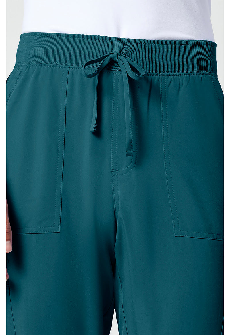 Caribbean Blue - Men's Mid Rise Jogger (View 2)