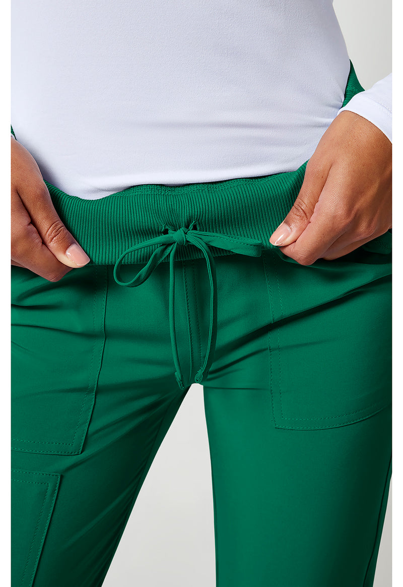 Hunter Green - Women's Mid Rise Jogger (View 3)