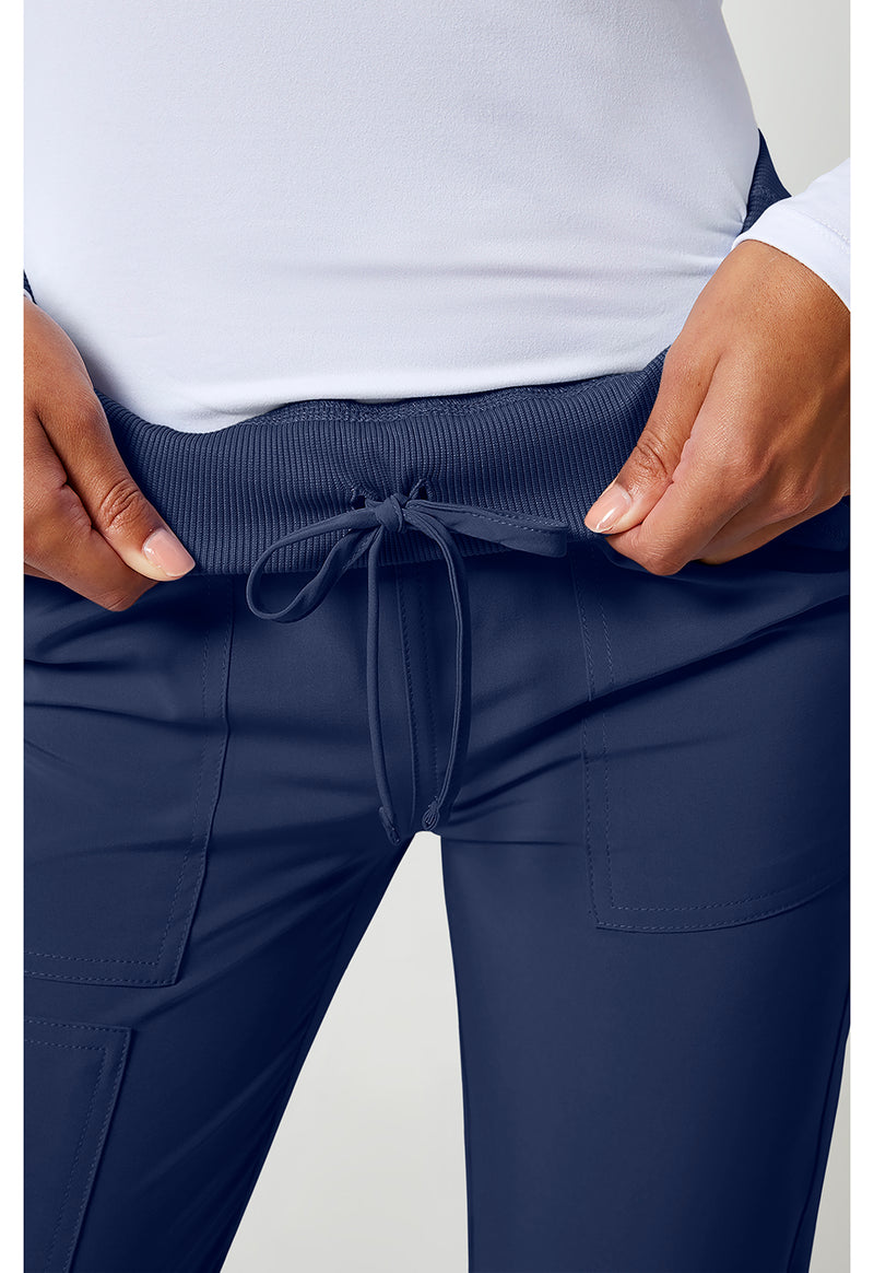 Navy - Women's Mid Rise Jogger (View 3)