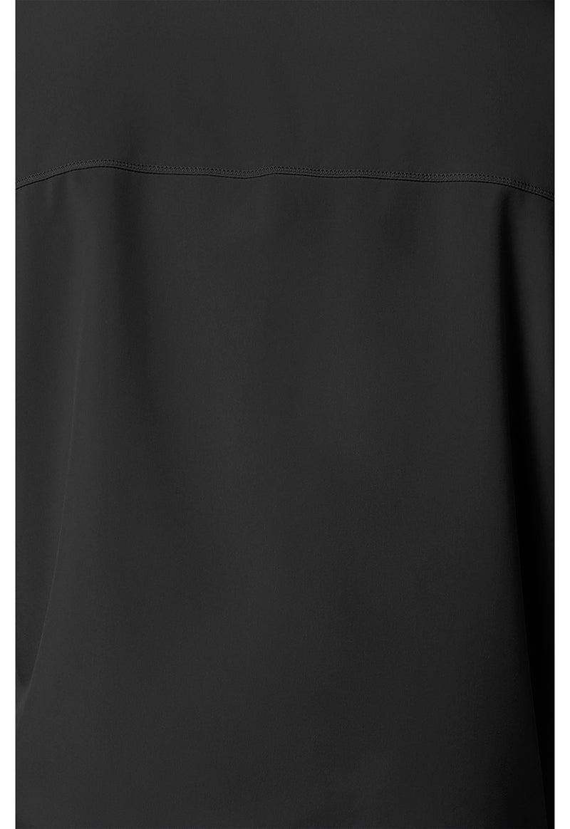 Black - Men's V-Neck Scrub Top (View 4)