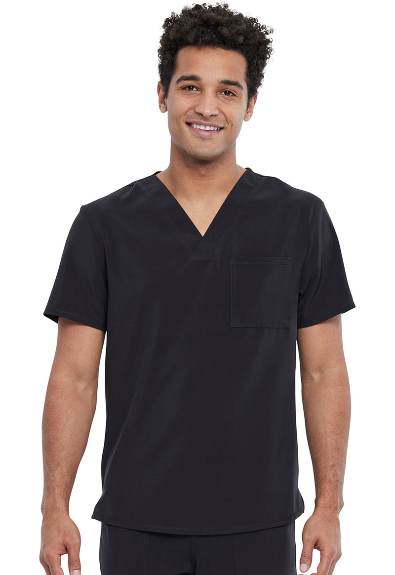 Black - Men's Tuckable V-Neck Top