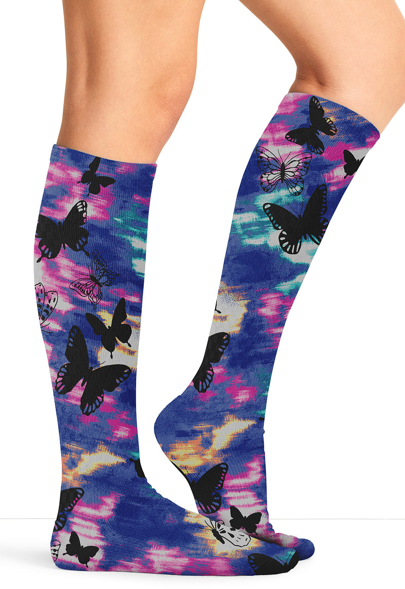 Butterfly Flutter - Knee High 8-15 mmHg Compression Sock