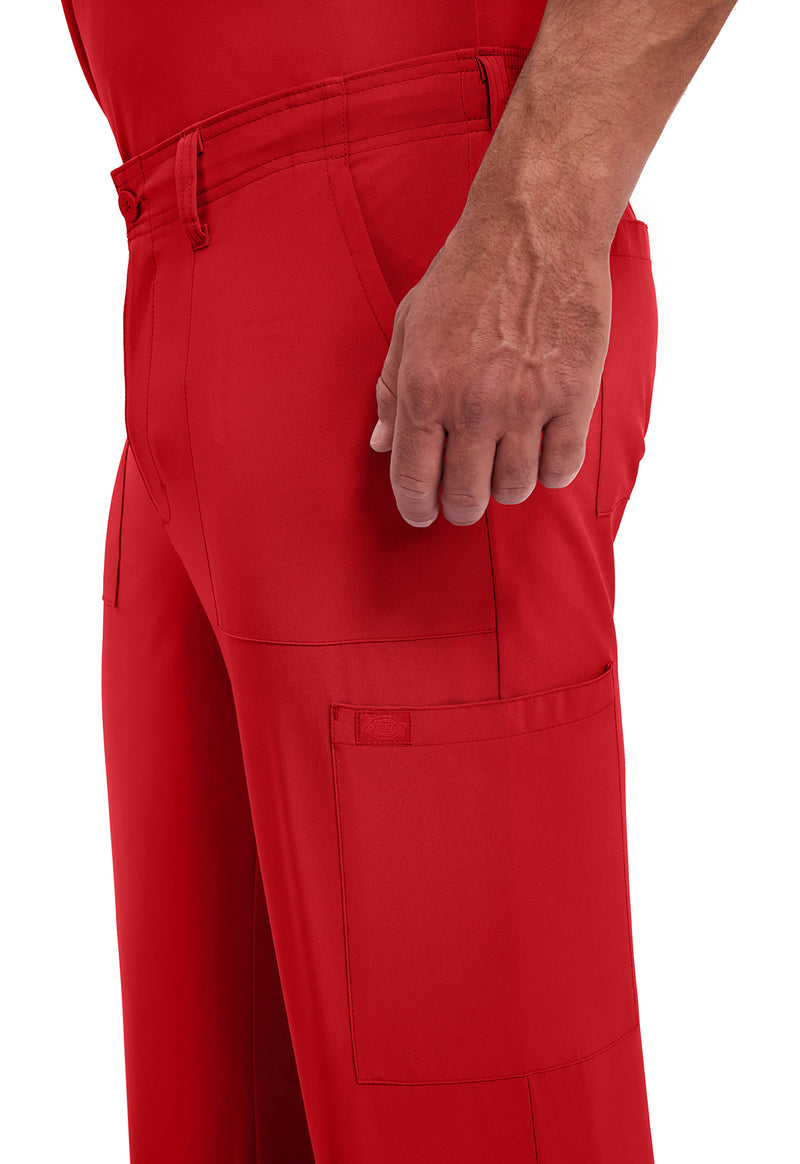 red - Men's Natural Rise Drawstring Pant (View 2)