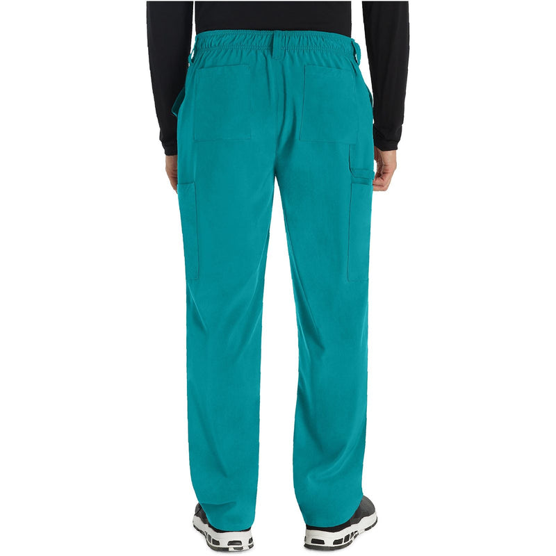 teal blue - Men's Natural Rise Drawstring Pant