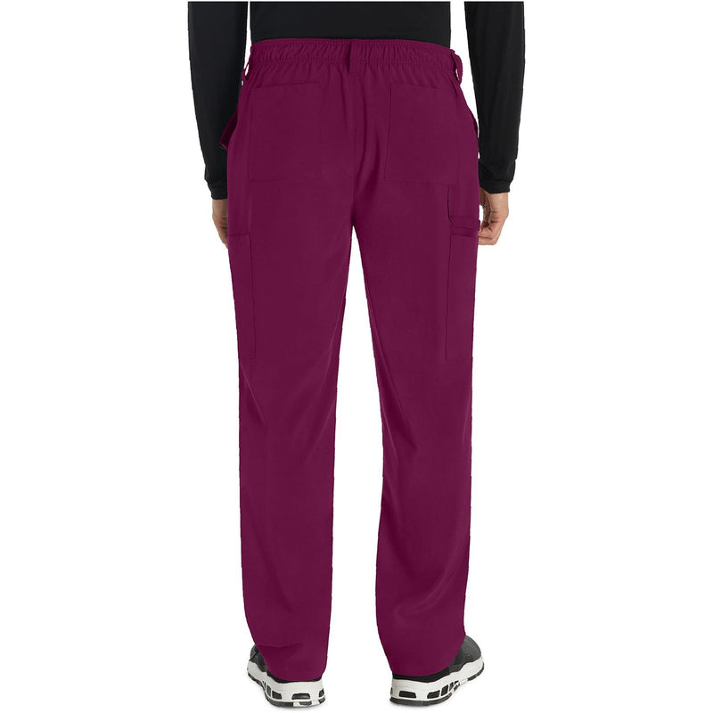 wine - Men's Natural Rise Drawstring Pant