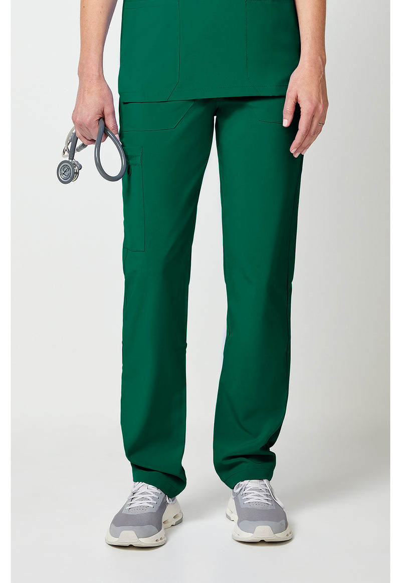 Hunter Green - Dickies EDS Essentials Unisex Scrub Pants - Front View