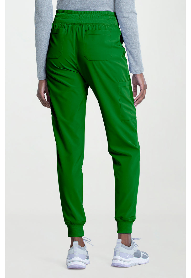 Fern Green - Dickies EDS Essentials Women Scrub Pants - Back View