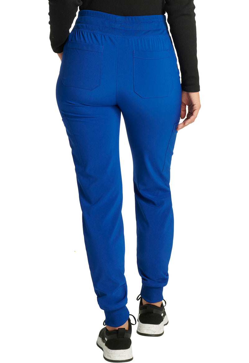 Galaxy Blue - Dickies EDS Essentials Women Scrub Pants - Back View