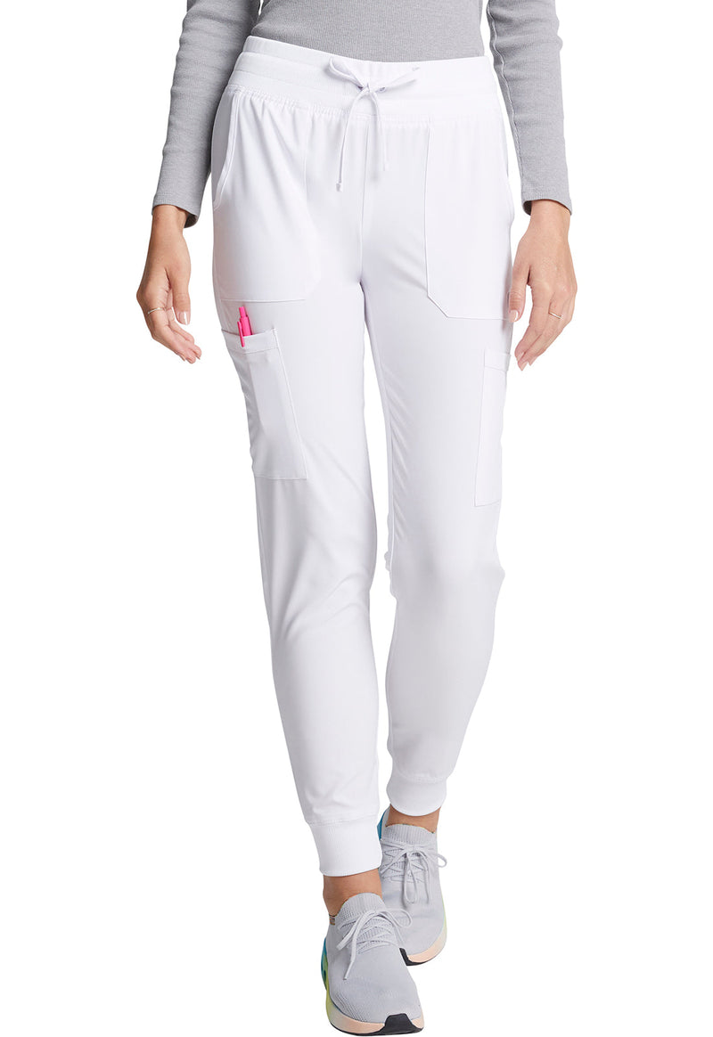 White - Women's Mid Rise Jogger