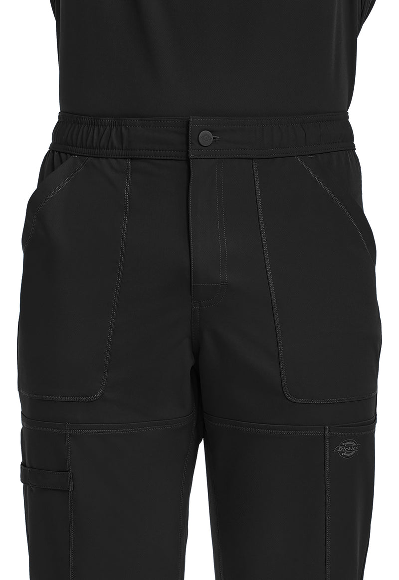 black - Men's Zip Fly Cargo Pant (View 2)