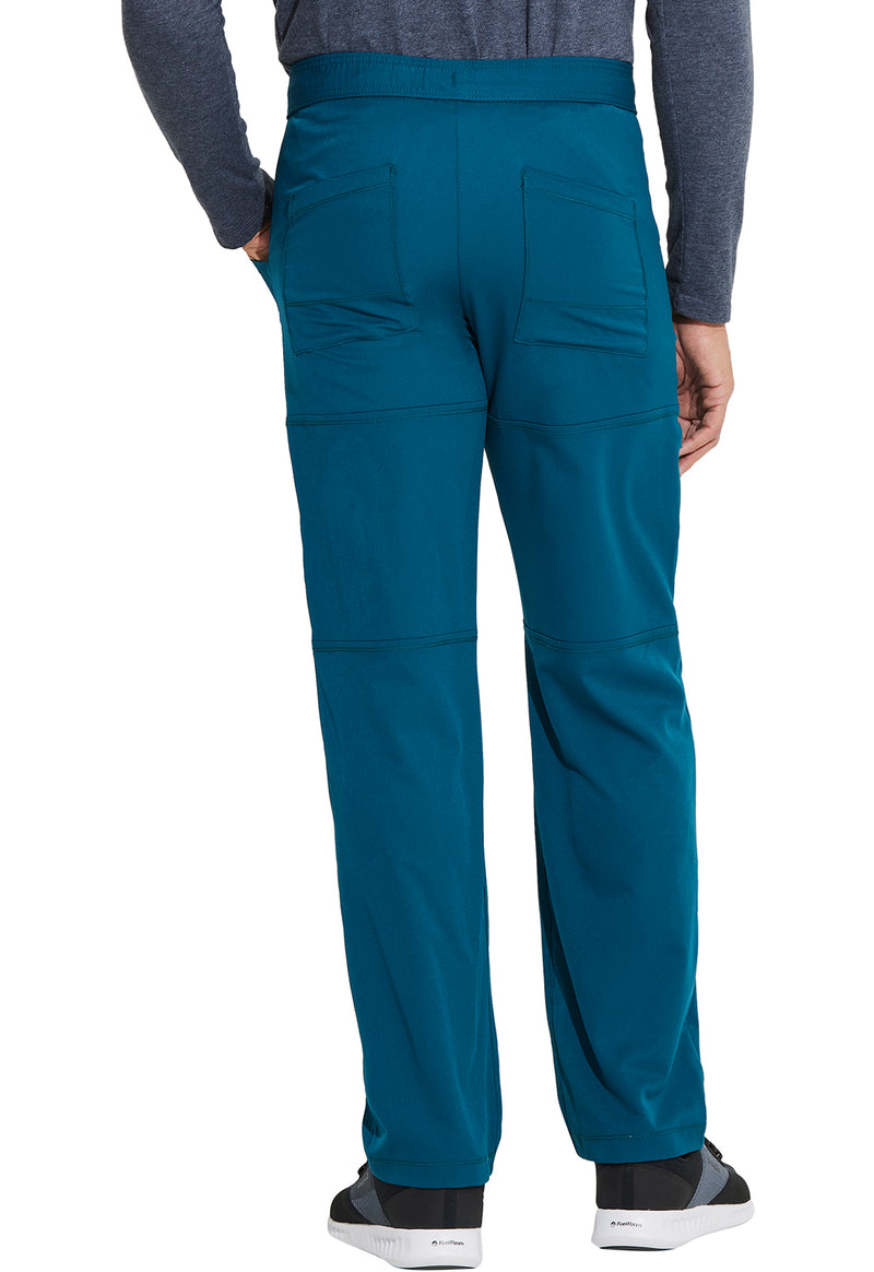 caribbean blue - Men's Zip Fly Cargo Pant (Back)