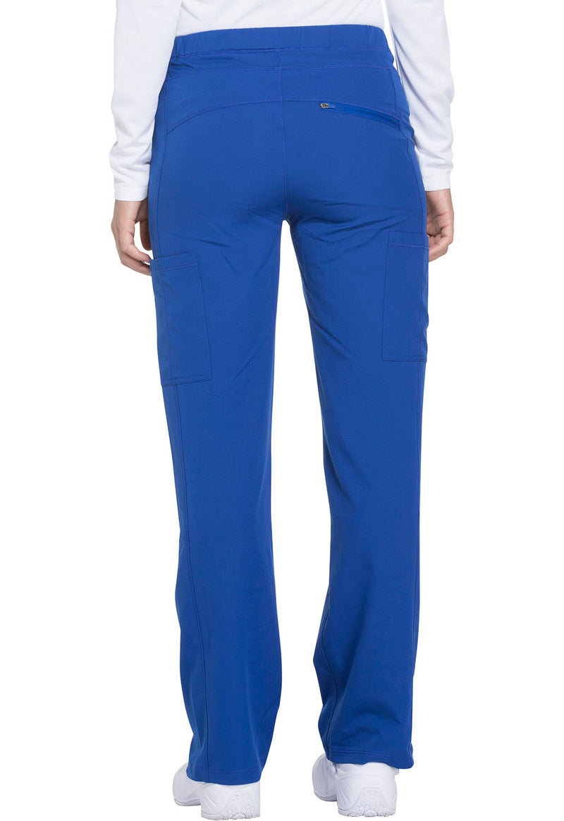 Galaxy Blue - Dickies Dynamix Women Scrub Pants - Back View