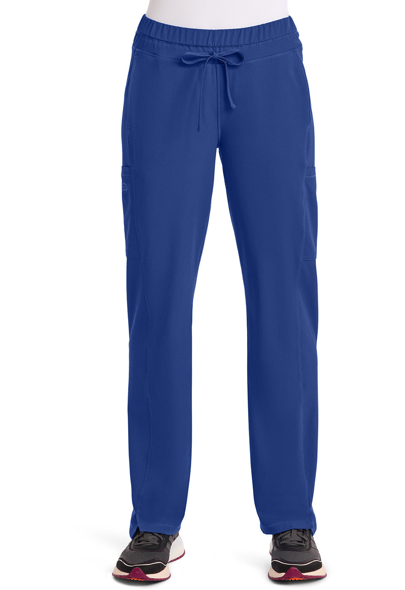Royal - Dickies Dynamix Women Scrub Pants - Front View
