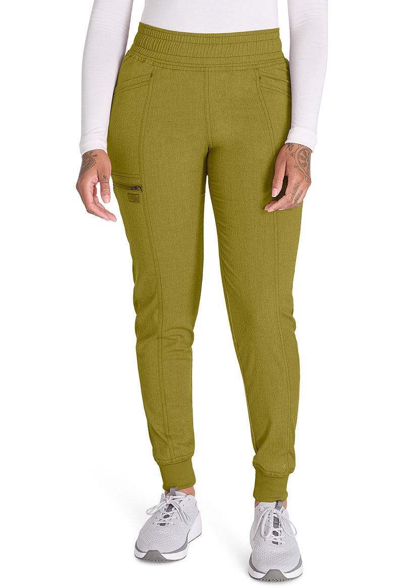 Bronze Mist - Dickies Balance Women Scrub Pants - Front View