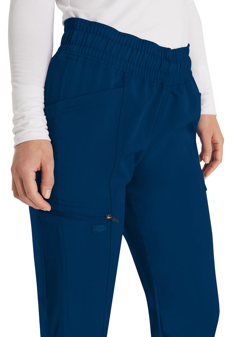 Navy - Women's Mid Rise Jogger Scrub Pants (View 3)