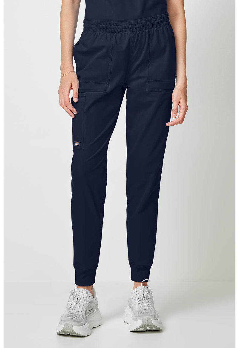 Navy - Dickies Forge Women Scrub Pants - Front View