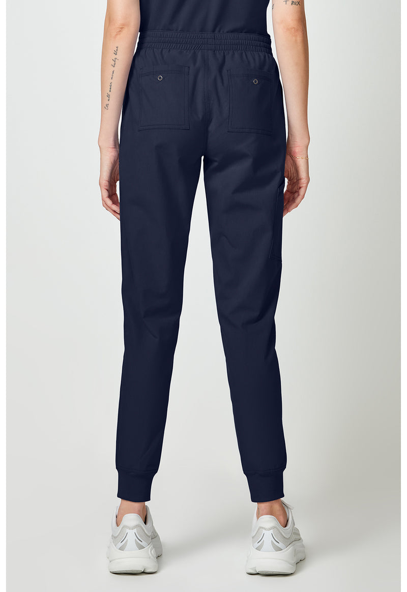 Navy - Dickies Forge Women Scrub Pants - Back View