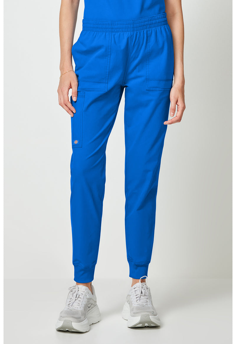 Royal - Dickies Forge Women Scrub Pants - Front View