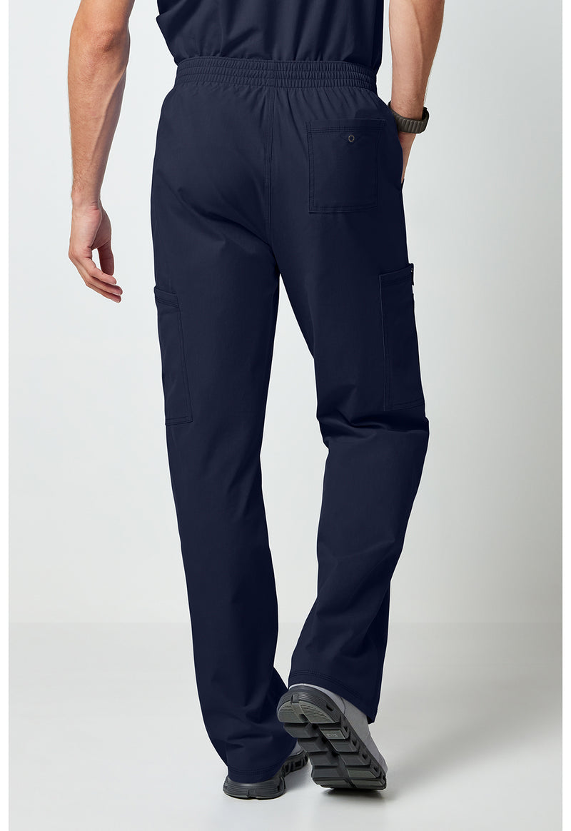 Navy - Men's Straight Leg Cargo – Short (Back)
