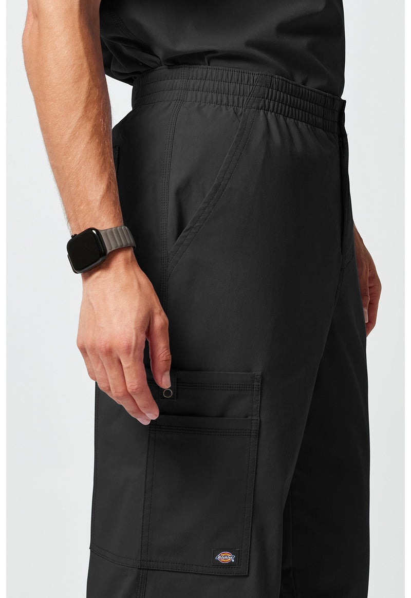 Black - Men's Straight Leg Cargo – Regular (View 3)