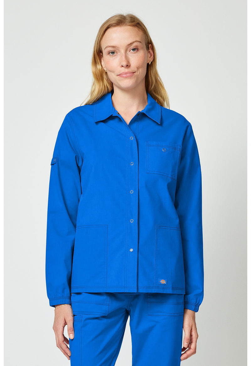 Royal - Women's snap front jacket