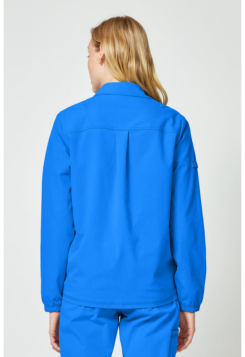 Royal - Women's snap front jacket (Back)