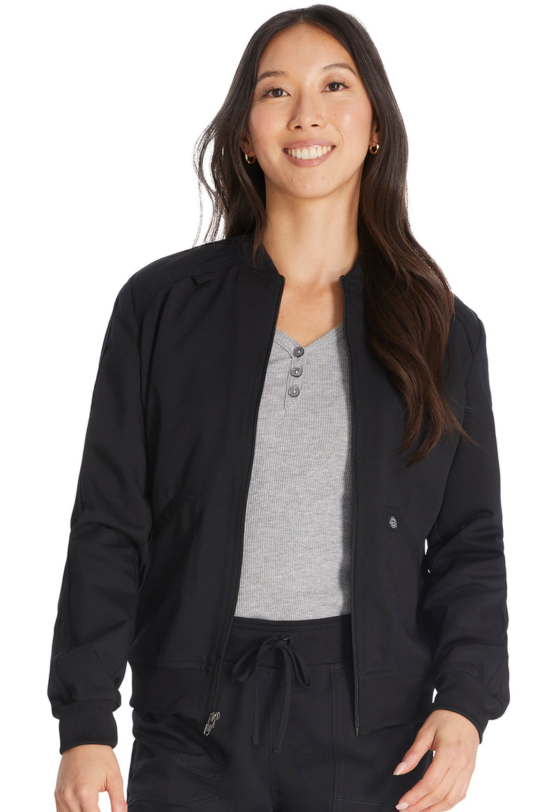 Black - Zip Front Jacket