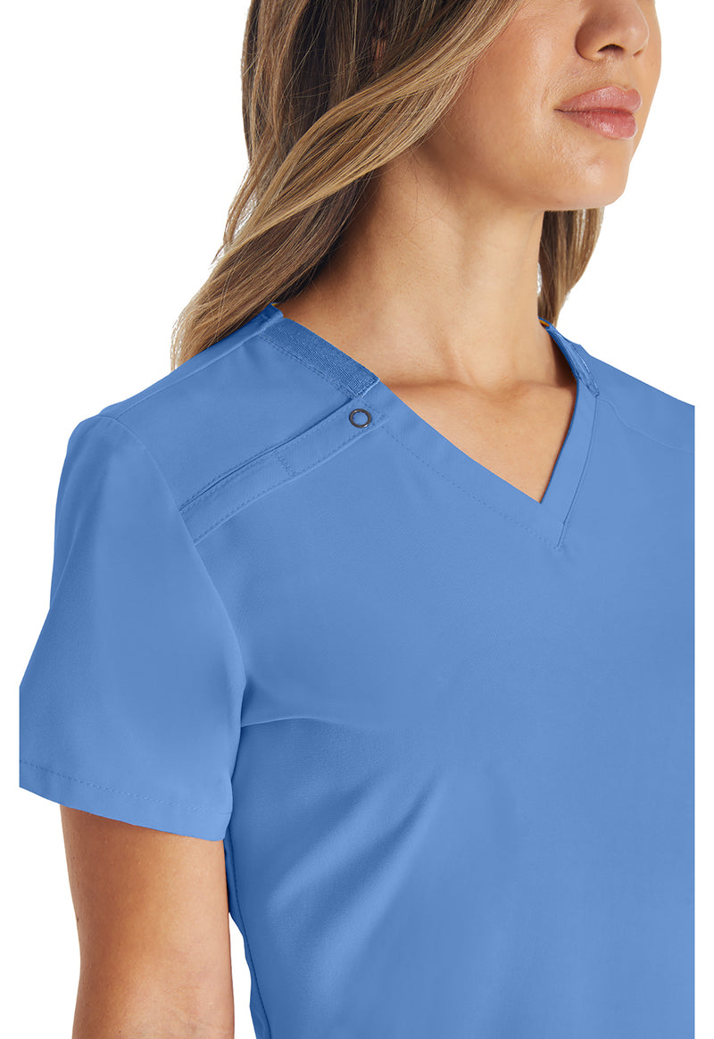 Ciel - Women's V-Neck Scrub Top (View 3)